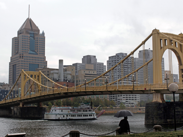 4. Pittsburgh, Pennsylvania