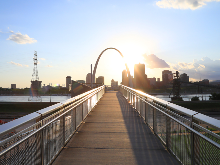 9. St. Louis, Missouri