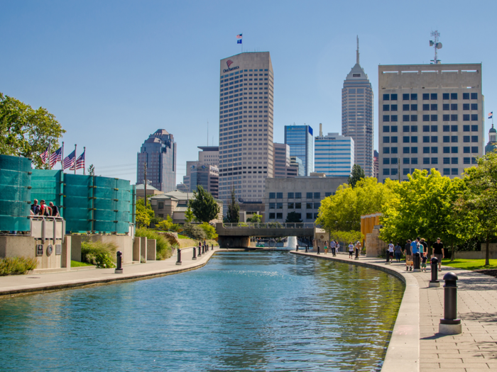 10. Indianapolis, Indiana