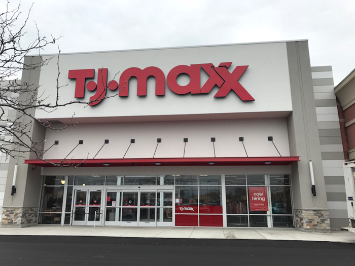 There is no TJ Maxx location in central Philadelphia, so we headed to a mall just outside the city in Columbus Crossing.