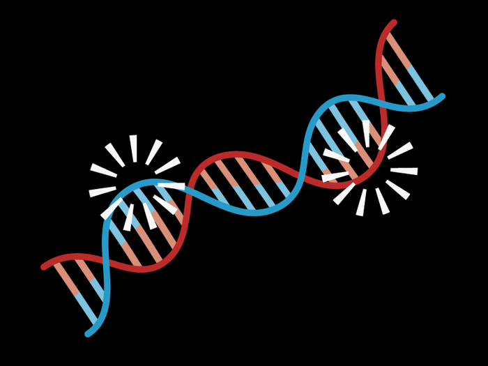 Your genetic code behaves differently.