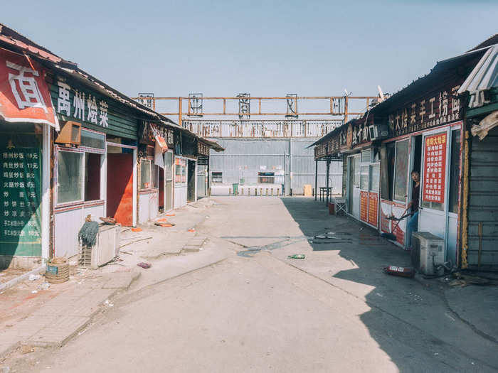 The threat of demolition has scared most of the vendors and restaurant owners out of the makeshift village. Many were afraid they would pay the landlord rent for the year and be unable to get it back when the demolition trucks arrive, Liu said.