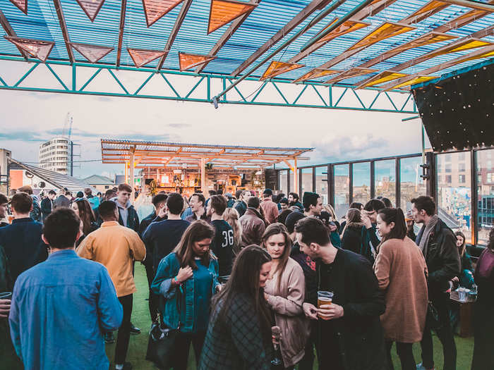 Dalston Roof Park, Dalston — £7.50.