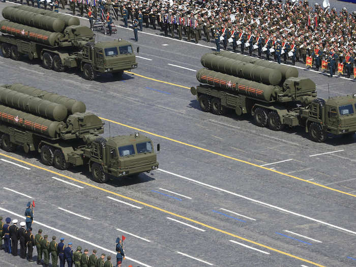 S-400 missile defense system