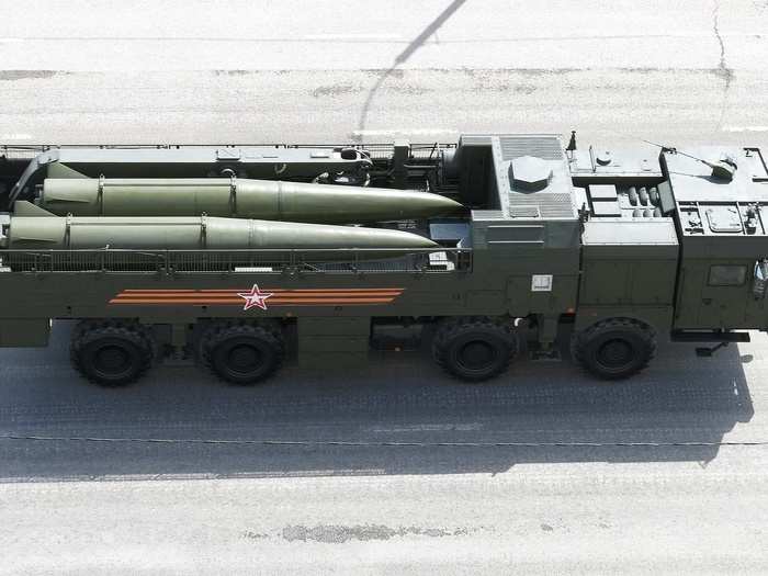 Iskander short-range ballistic missile system