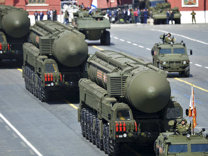 RS-24 YARS intercontinental ballistic missile