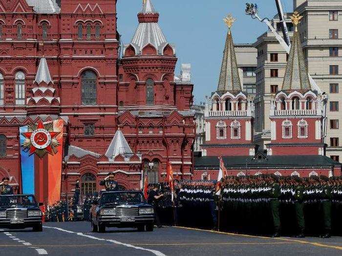 It takes place in Red Square, the symbolic heart of the Russian state. This year