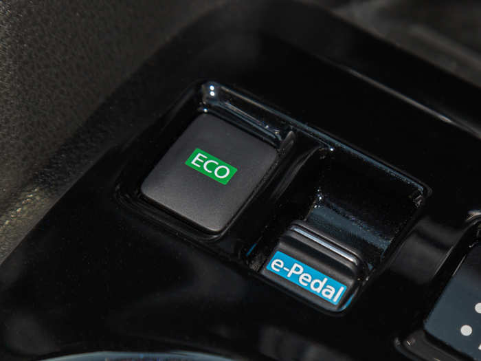 Nissan has also been working on single-pedal operation for the Leaf. Using the new e-Pedal, Leaf owners can effectively drive without using the brake pedal.