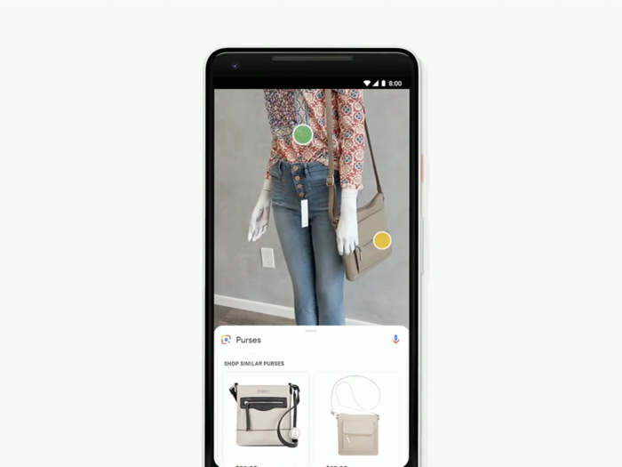 15. Google Lens also has a new feature called "Style Match," where if you point your phone