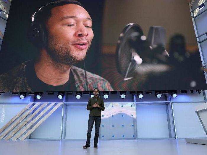 4. Google Assistant has made a major breakthrough, according to CEO Sundar Pichai. Soon, it will sound <em>much</em> more natural — in fact, the new voice of Google Assistant coming later this year is none other than R&B star John Legend.