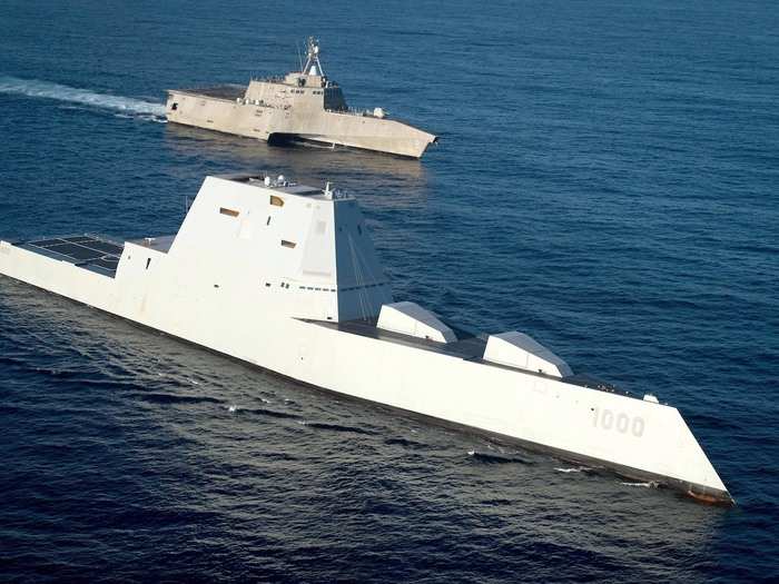 It has state-of-the-art electronics, including a SPY-3 multi-function radar, which can detect advanced antiship cruise missiles.