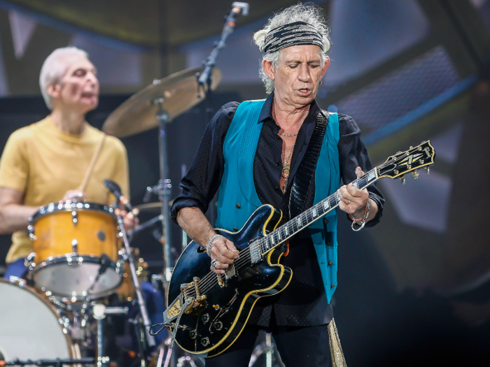 6. Keith Richards (The Rolling Stones) — £245 million.