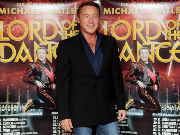 9. Michael Flatley — £202 million.