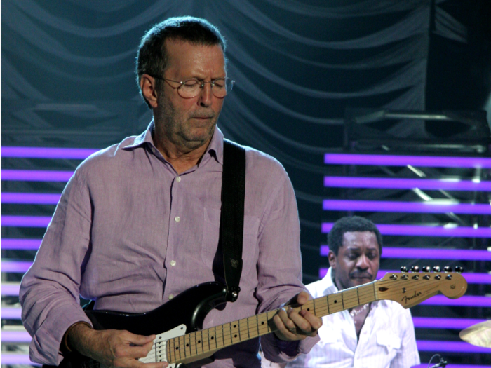 =12. Eric Clapton (Cream) — £175 million.