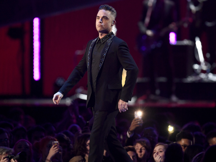 14. Robbie Williams (Take That) — £165 million.