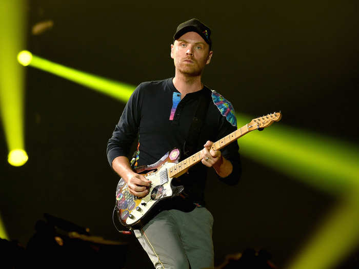 =31. Jonny Buckland (Coldplay) — £82 million.