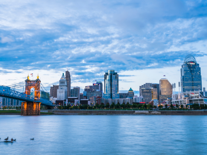 2. Cincinnati, Ohio