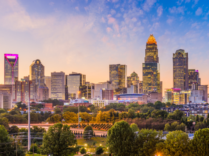 22. Charlotte, North Carolina