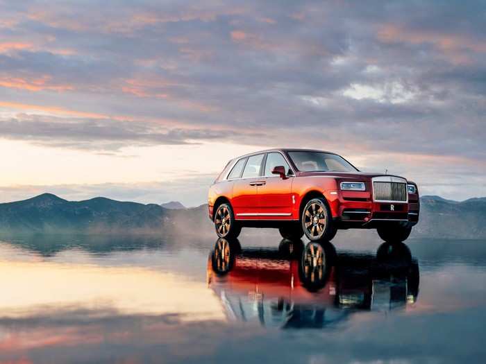 The Rolls-Royce Cullinan starts at $325,000.