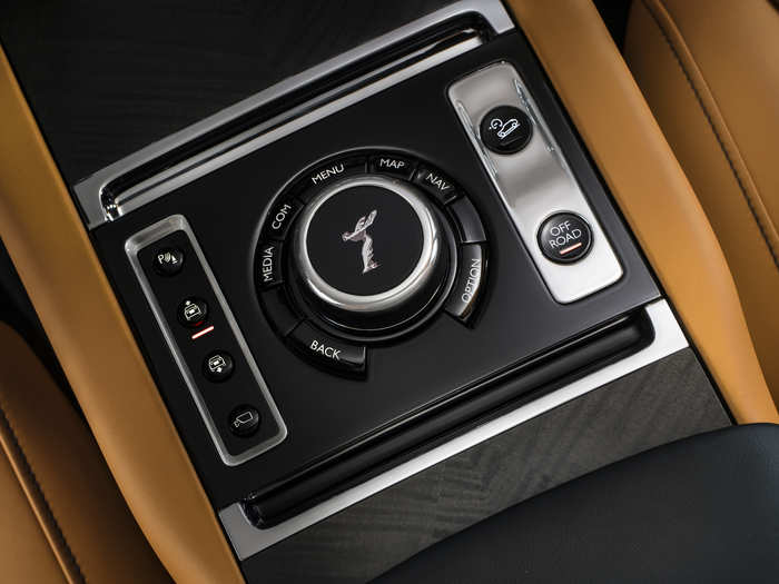 The Cullinan is loaded with tech, including active cruise control, night vision, a high-resolution head-up display, and multi-camera surround-view system.