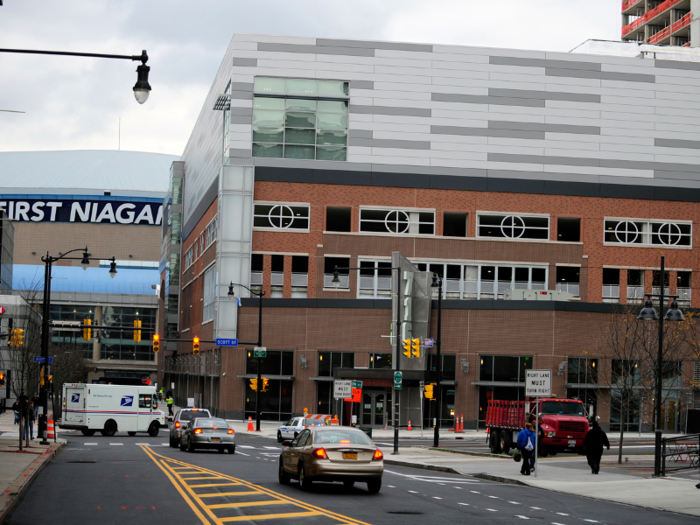 Kim also took the lead on developing the HarborCenter, a $172 million entertainment complex across from the Sabres