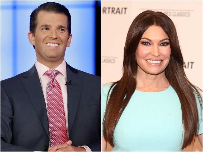 And in May, rumors swirled that Guilfoyle was dating Trump Jr., who is nine years her junior. Page Six reported that the TV personality and president