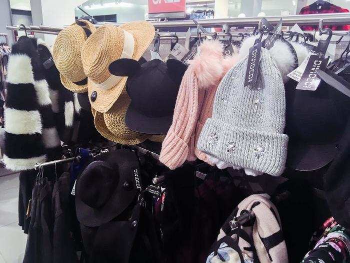 H&M also sold hats ...