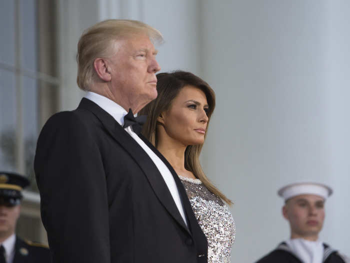 The Trumps reportedly "spend very little to no time together," sleep in different bedrooms, and operate on completely separate schedules, according to some White House aides and friends.