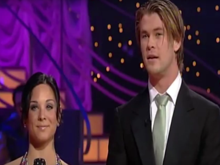 Hemsworth appeared on "Dancing with the Stars Australia" in 2006 but was eliminated after six weeks.