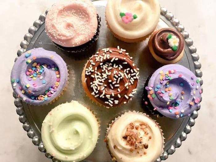 Magnolia is most famous for its cupcakes. It sells flavors like chocolate, vanilla, caramel, and red velvet, as well as a specialty menu that rotates daily. This month, specialty flavors include coconut, s