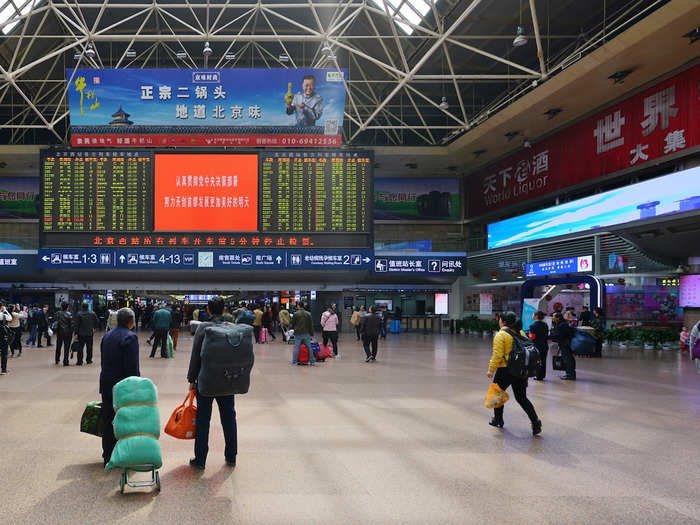 I had bought my rail ticket on CTrip, China