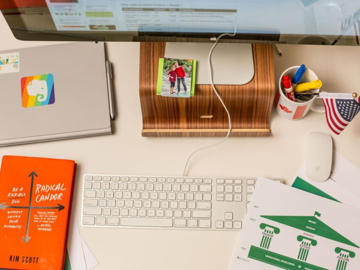 Remind yourself of your purpose with certain objects on your desk