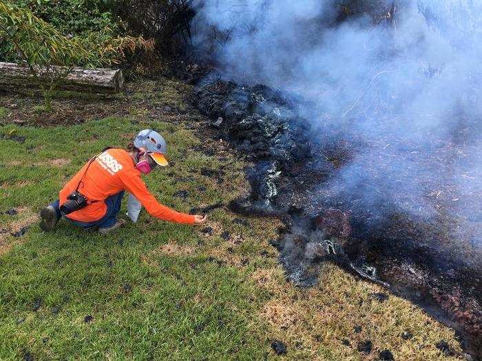 New rifts are opening around the crater on an almost daily basis — and there