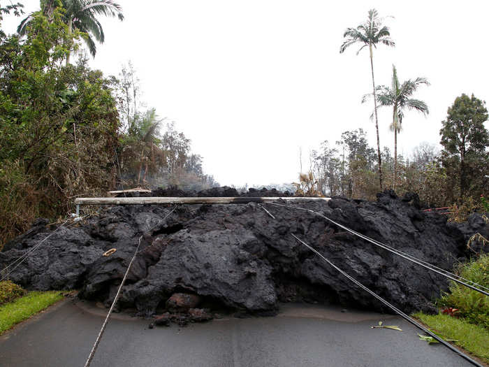 Residential neighborhoods near Kilauea