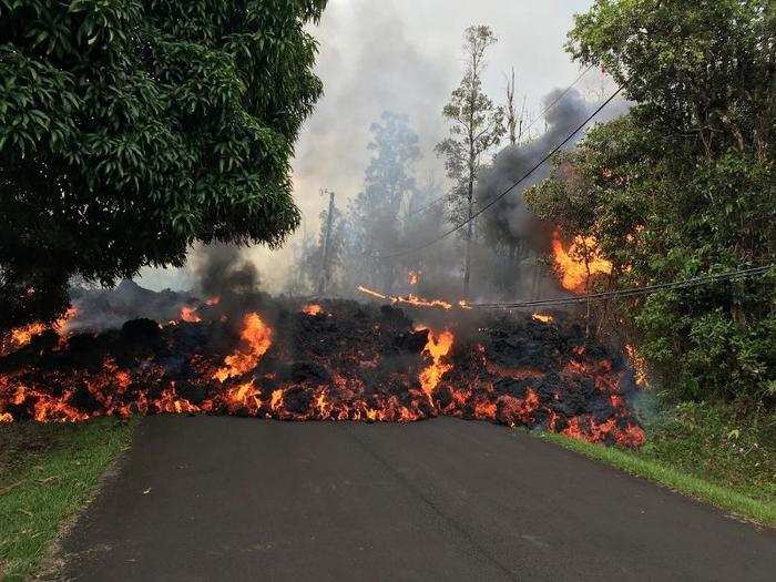 When the level of the lava in the crater plummets, as geologists are seeing on Kilauea, that can be a sign that explosions of ash and steam could follow.