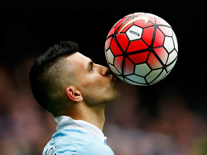 4. Sergio Agüero (Manchester City soccer player) — £48 million / $65.2 million.