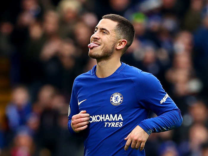 6. Eden Hazard (Chelsea soccer player) — £32 million / $43.5 million.