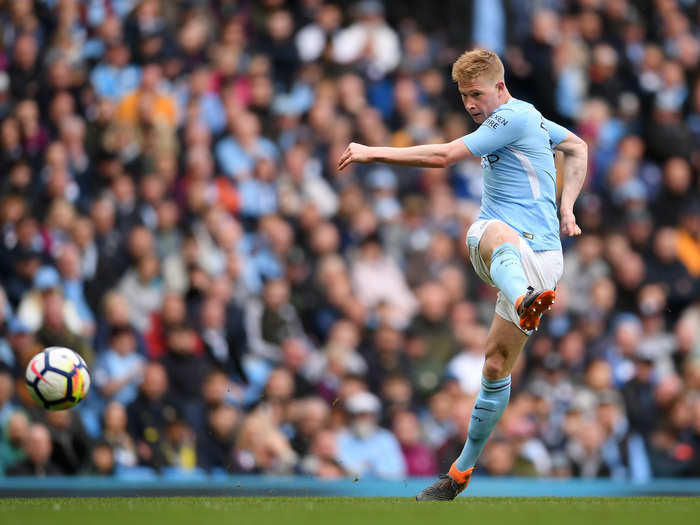 =16. Kevin de Bruyne (Manchester City soccer player) — £16 million / $21.7 million.