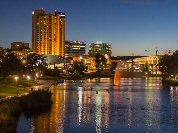 15. Adelaide, Australia