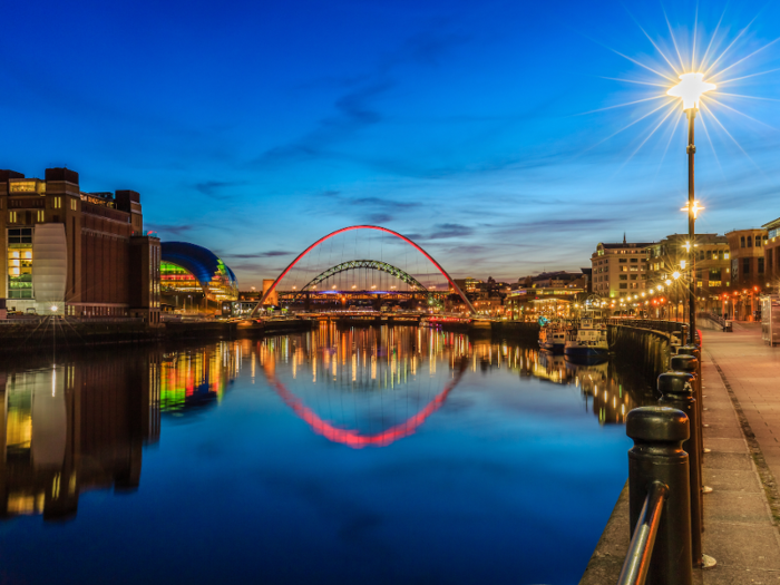 20. Newcastle, UK