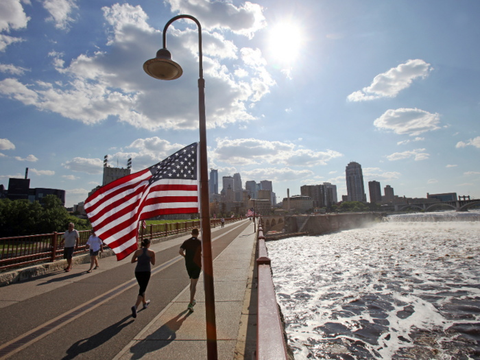 Minneapolis, Minnesota is a home base for giants like UnitedHealth and Medtronic, which is contributing to the city