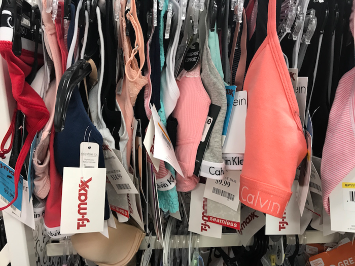 We spotted dozens of designer brands around the store, which cost significantly less than they would at a full-price store.