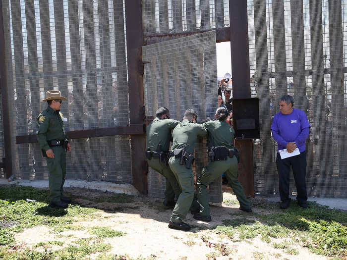 But Border Patrol announced this year the door will remain closed.