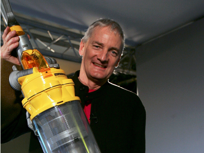 12. Sir James Dyson and family