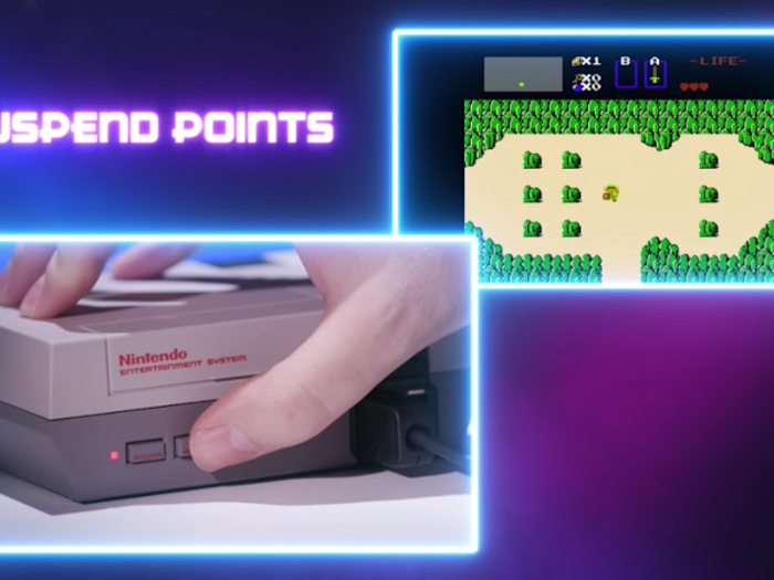 Beyond just giving you a bunch of classic NES games in one place, the NES Classic Edition adds "suspend points."