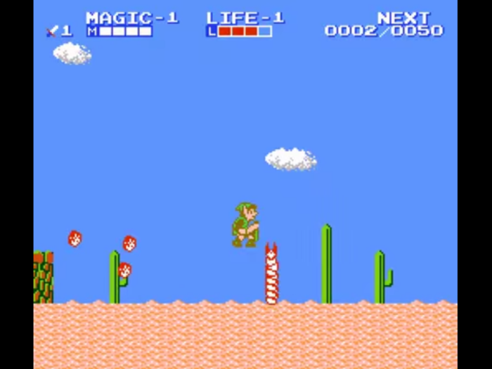 30. "Zelda II: The Adventure of Link"