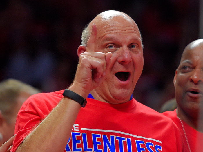 10. Steve Ballmer, former Microsoft CEO. Net worth: £28.4 billion ($38.5 billion). Ballmer now owns NBA