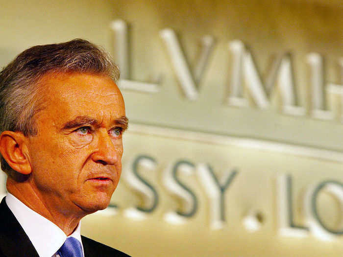 6. Bernard Arnault and family: Net Worth — £53.3 billion ($72.2 billion). Arnault is the Chairman and CEO of luxury goods company, LVMH.