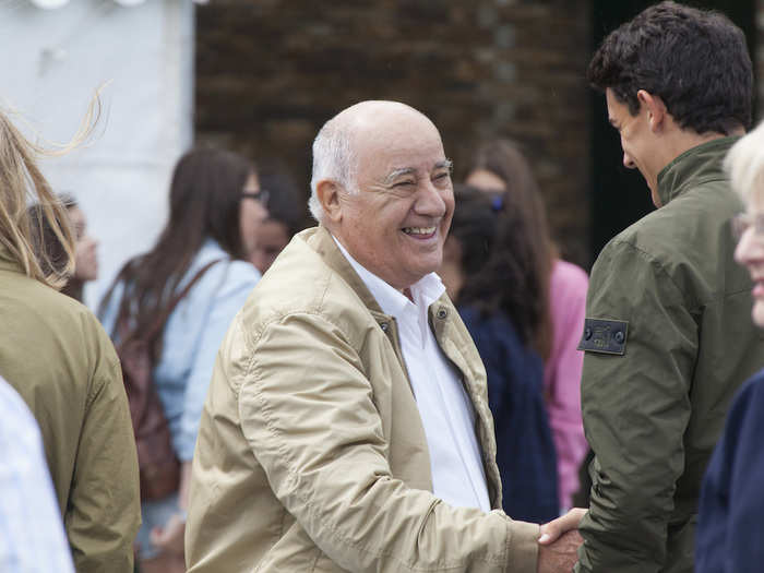 9. Amancio Ortega: Net Worth — £51.9 billion ($70.3 billion). Ortega opened the first Zara store in 1975 and later incorporated the chain into holding company Inditex, of which he owns 59%.