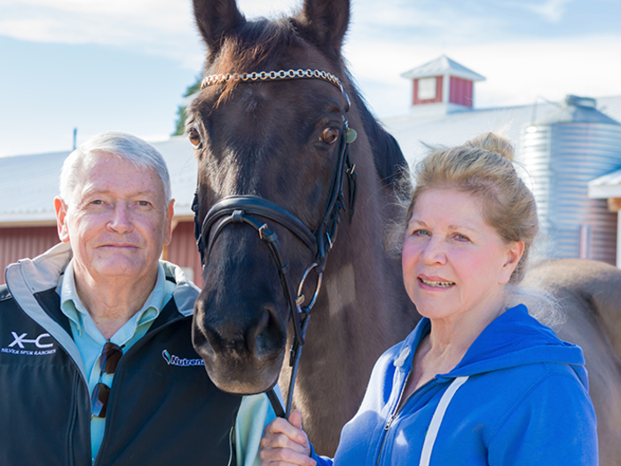 His prize-winning race horses almost certainly contributed to the nickname as well.